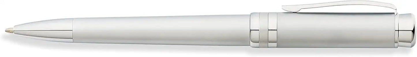 Franklin Covey Freemont Matte Chrome Ballpoint Pen (Black Ink)