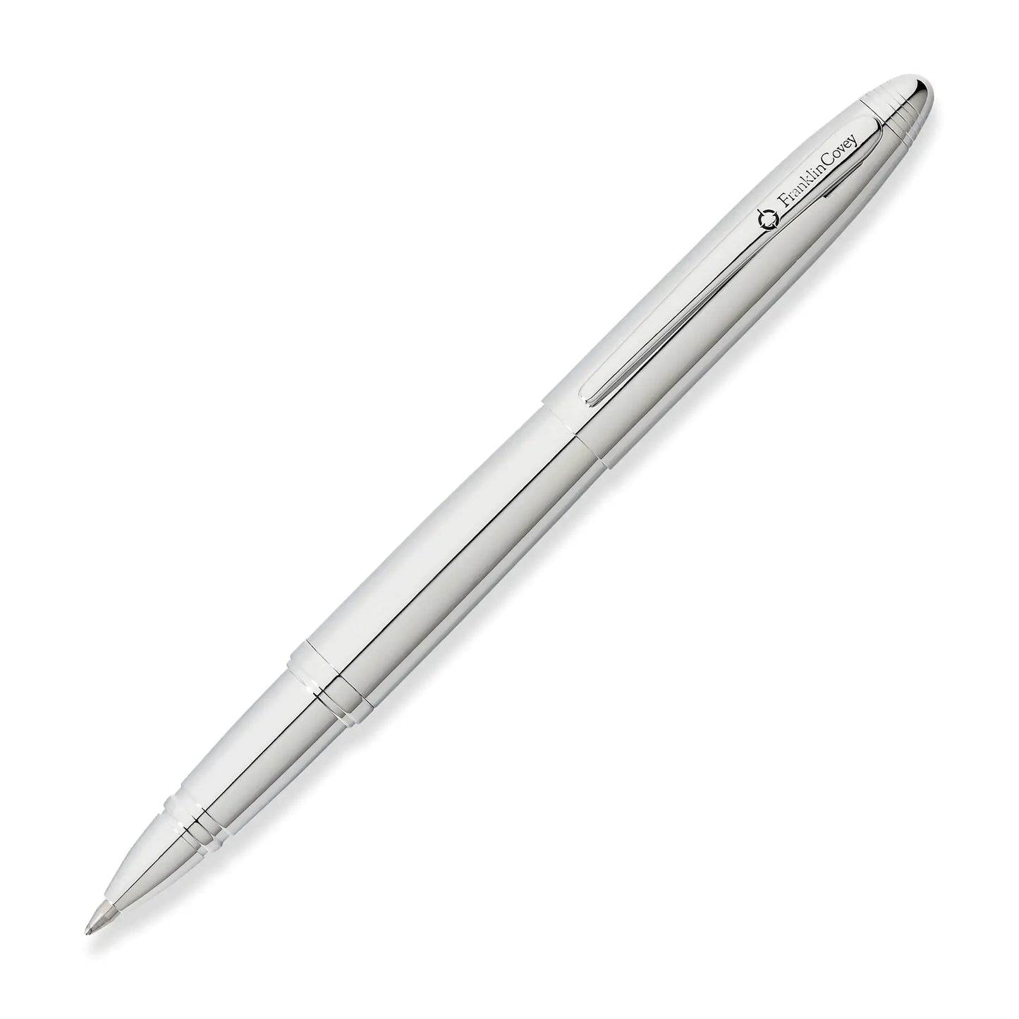 Franklin Covey Lexington Rollerball Pen - Pure Chrome