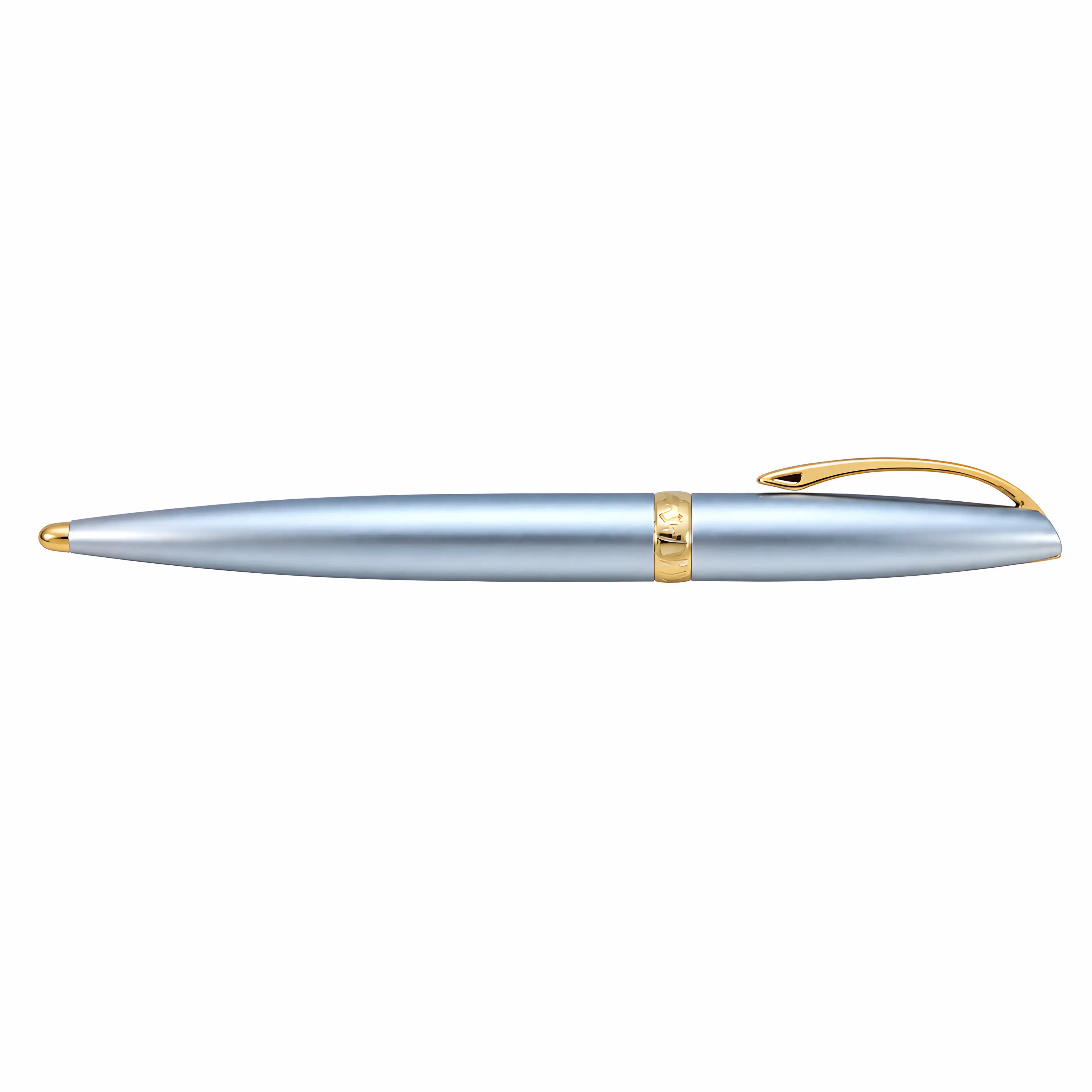 Stainless Steel Gold Ball Pen | Premium Executive Writing Instrument