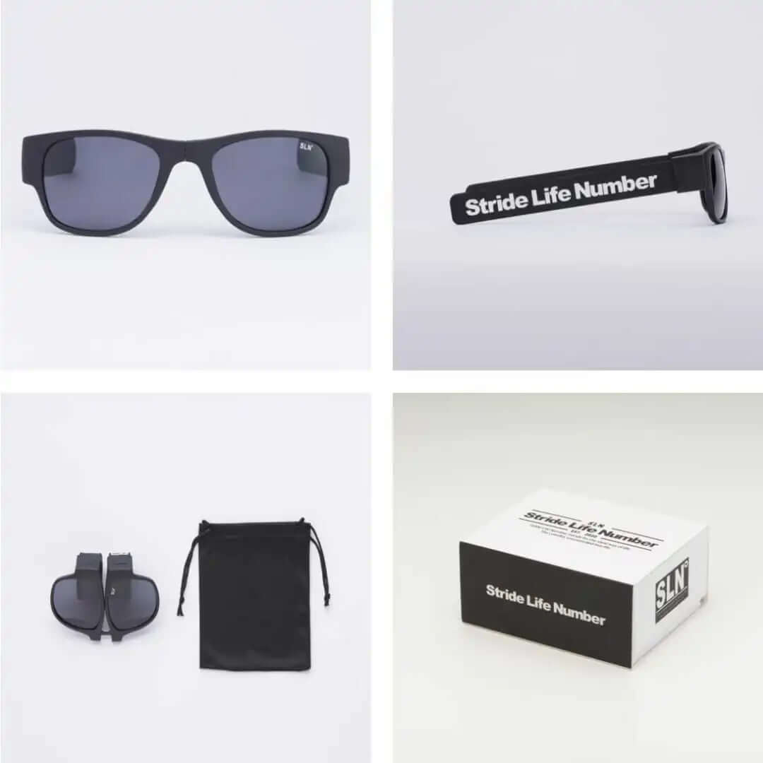 Polarized Black Sports Sunglasses UV400 Men Women