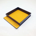 Premium PU Leather Valet Tray – Modern Desk & Office Organizer