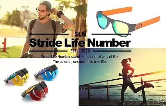 Polarized Blue Sports Sunglasses UV400 Men Women