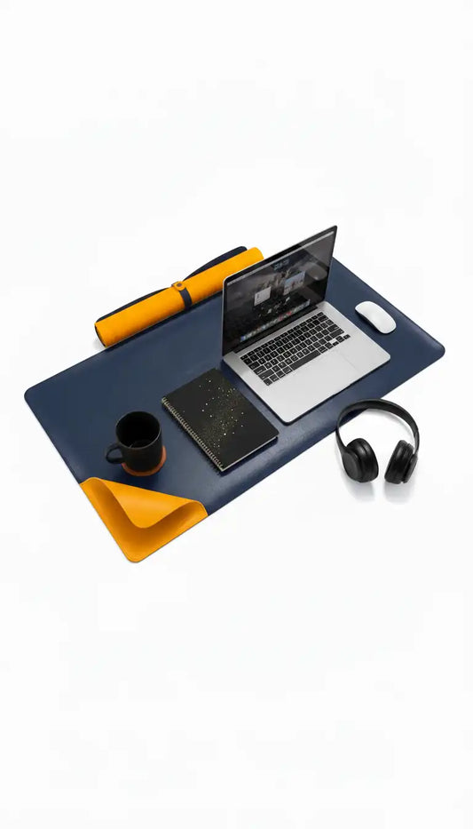Double Face PU Leather Desk Mat
