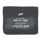 Stylish Transparent Canvas Organizer Pouch | Quick Find
