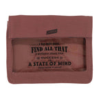 Stylish Transparent Canvas Organizer Pouch | Quick Find