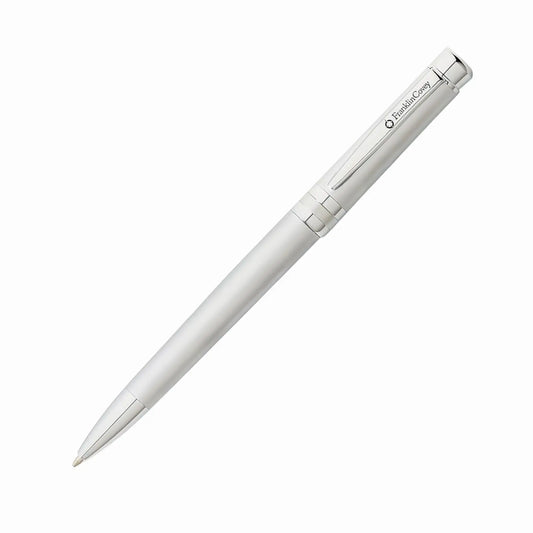 Franklin Covey Freemont Matte Chrome Ballpoint Pen (Black Ink)