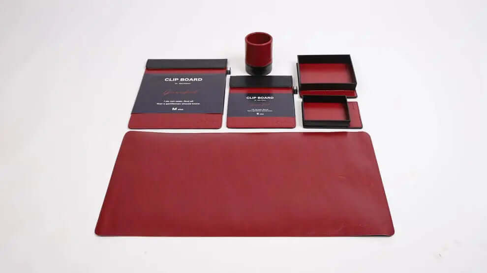 Best 6 Pc PU Leather Desk Organizer Deal