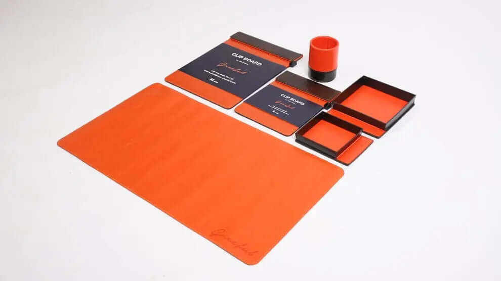 Best 6 Pc PU Leather Desk Organizer Deal