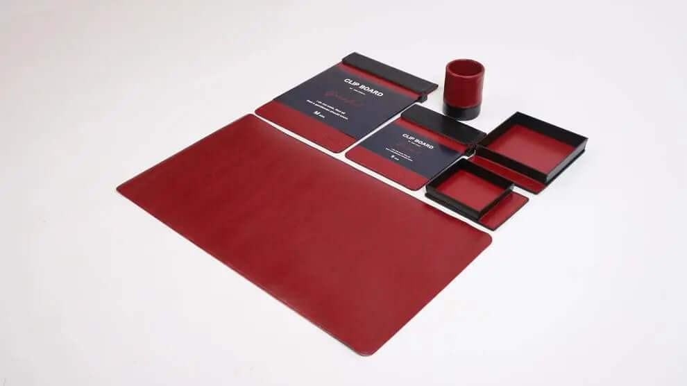 Best 6 Pc PU Leather Desk Organizer Deal