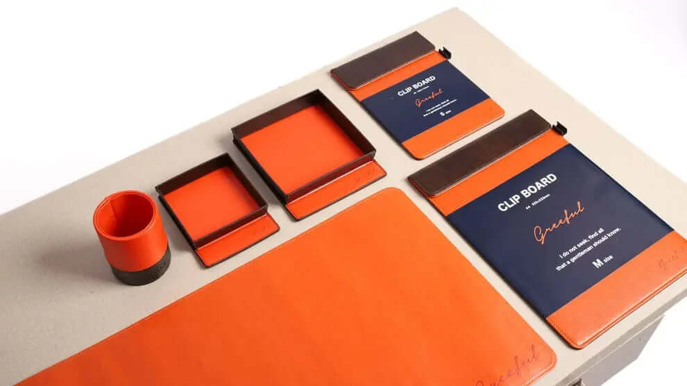 Best 6 Pc PU Leather Desk Organizer Deal