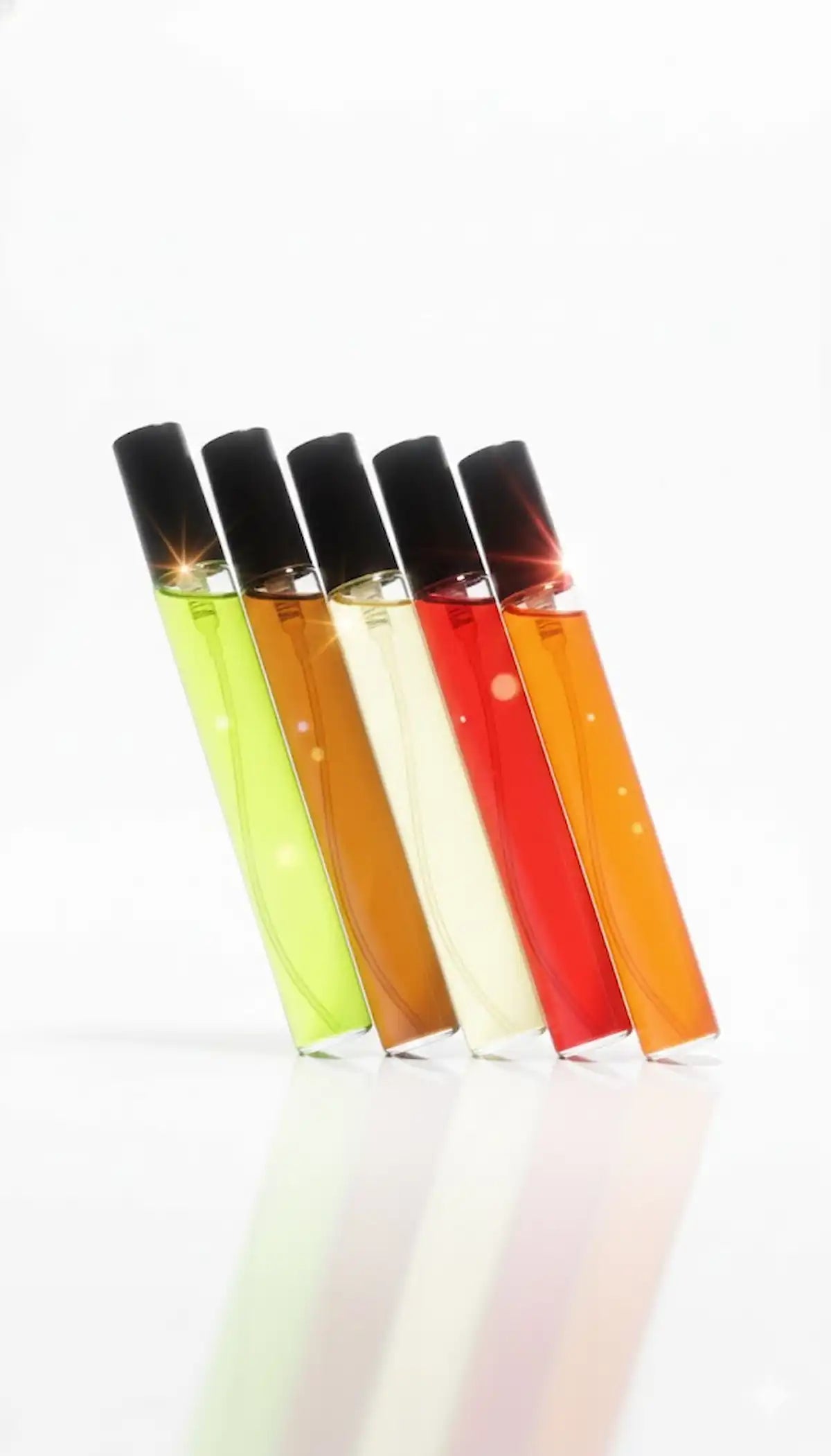 Colourful Pocket Perfume pack of 5 Unisex, Long-Lasting Travel Fragrance